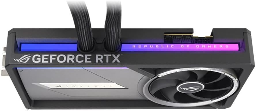 ASUS GeForce RTX 5090 Astral LC Overclocked Liquid Cooled 32GB GDDR7 PCIe 5.0 Graphics Card, 7680 x 4320 Maximum Resolution, Full Height, Triple Slot