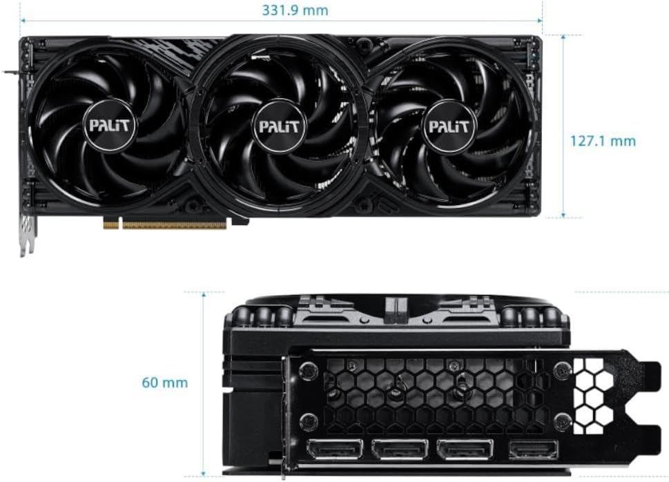 Palit GeForce RTX 5070 Ti GamePro (16GB GDDR7-PCI Express 5.0-2452MHz-28000MHz)