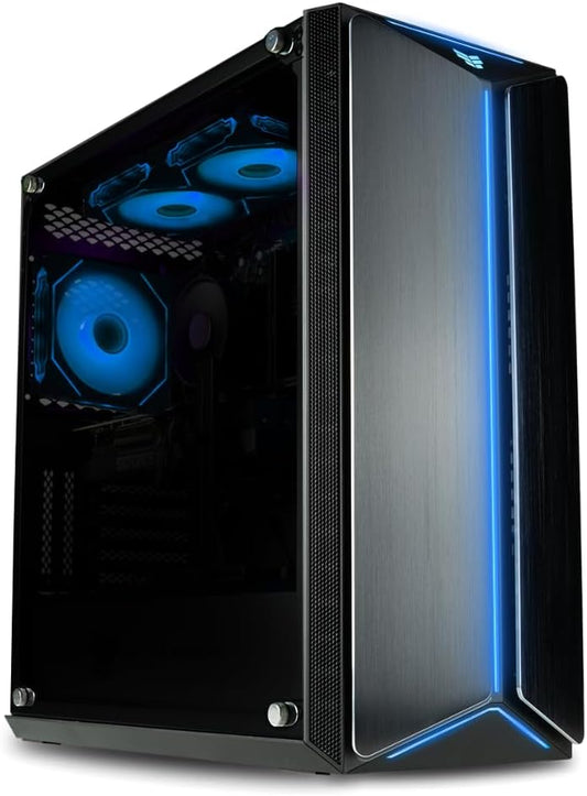 Mantis V2 - RTX 5090, Ryzen 9 9950X3D, 192GB DDR5 5600 RAM, 4TB NVMe Gen4 SSD, 10TB HDD, Windows 11 Pro, 3 Year Warranty, HDMI, RJ45, RGB Keyboard+Mouse, internal WiFi 7 + BT, Prebuilt Gaming Desktop