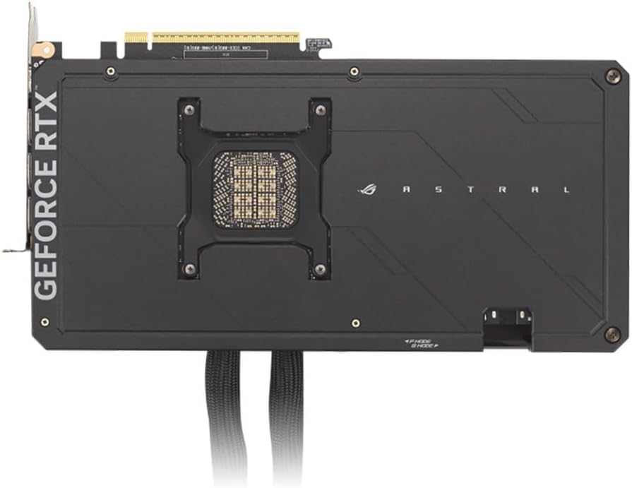 ASUS GeForce RTX 5090 Astral LC Overclocked Liquid Cooled 32GB GDDR7 PCIe 5.0 Graphics Card, 7680 x 4320 Maximum Resolution, Full Height, Triple Slot