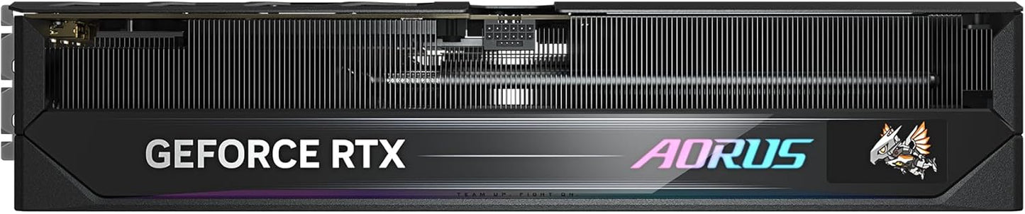 GIGABYTE AORUS GeForce RTX 5080 Master 16G Graphics Card, WINDFORCE Cooling System, 16GB 256-bit GDDR7, GV-N5080AORUS M-16GD Video Card