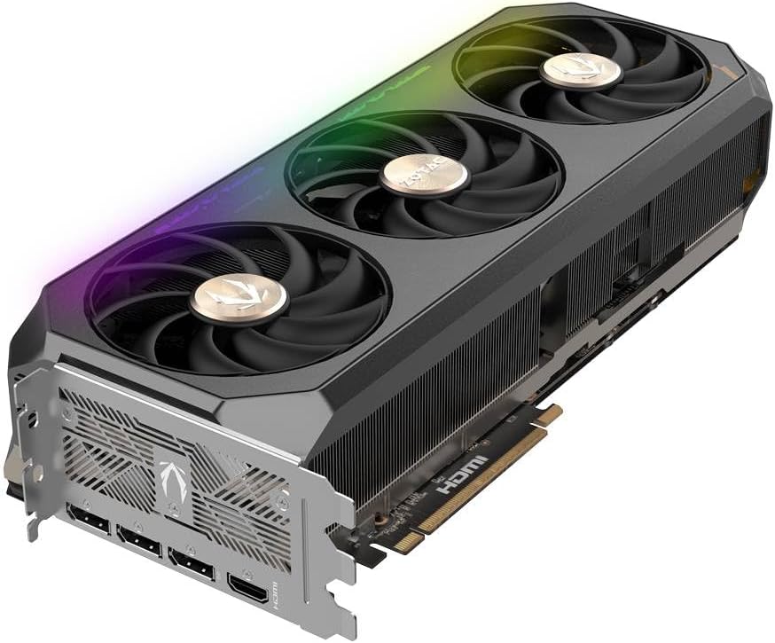 ZOTAC Gaming GeForce RTX 5090 AMP Extreme Infinity DLSS 4 32GB GDDR7 512-bit 28 Gbps PCIE 5.0 Gaming Graphics Card, IceStorm 3.0 Advanced Cooling, Spectra 2.0 ARGB Lighting, ZT-B50900B-10P