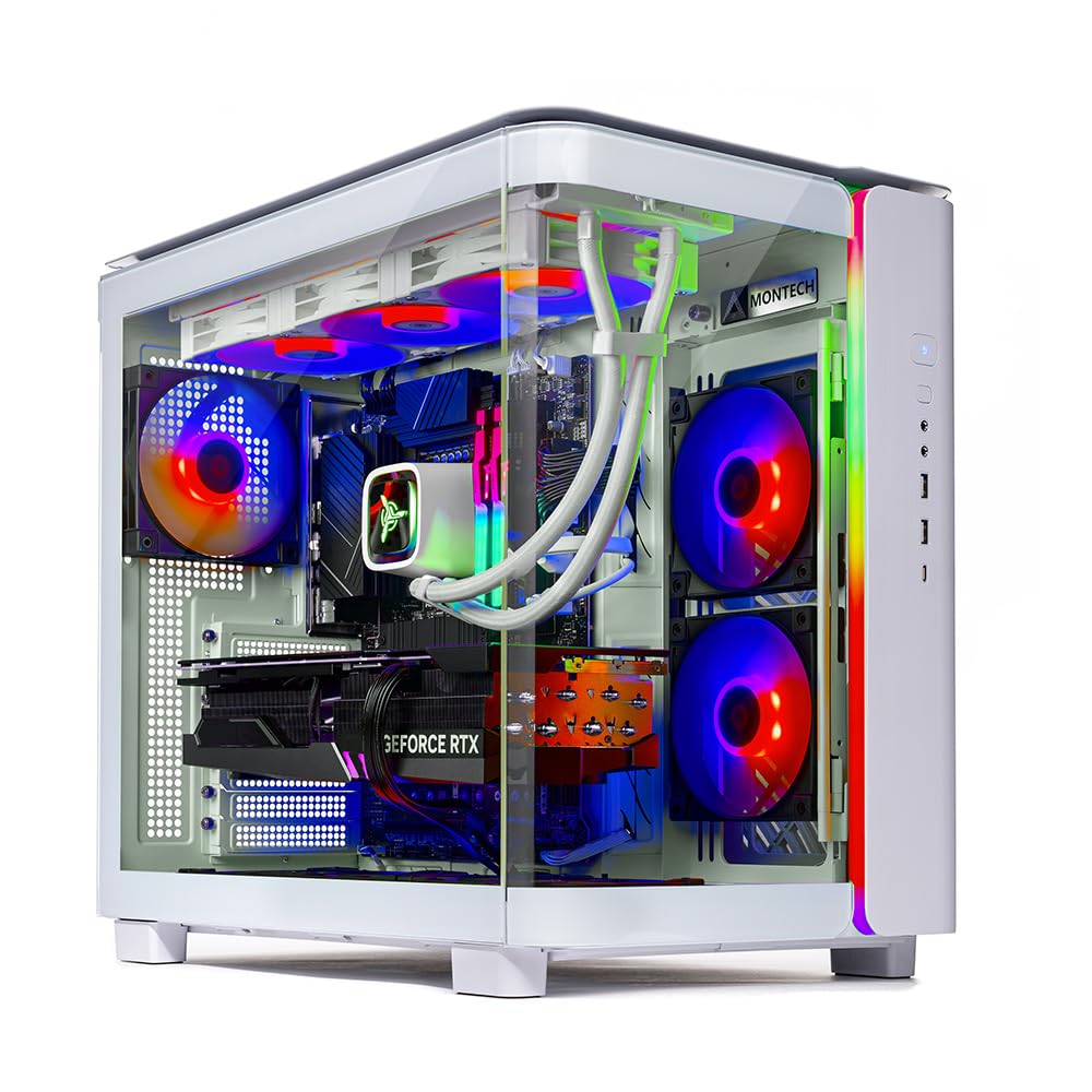 Skytech Gaming Chronos 3 Desktop PC, Ryzen 7 7700 3.8 GHz (5.3GHz), AMD RX 9070XT 16GB, 2TB Gen4 NVMe SSD, 32GB DDR5 RAM 6000 RGB, 850W Gold ATX 3 PSU, Wi-Fi, Win 11
