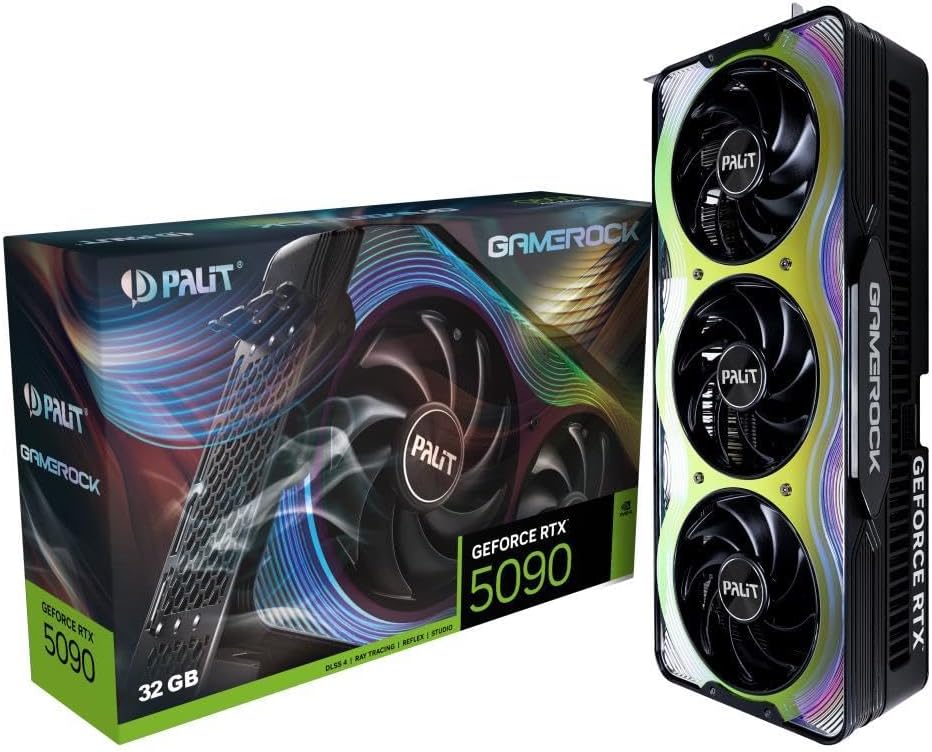 Palit GeForce RTX 5090 GameRock (32GB GDDR7/PCI Express 5.0/2407MHz/28000MHz)