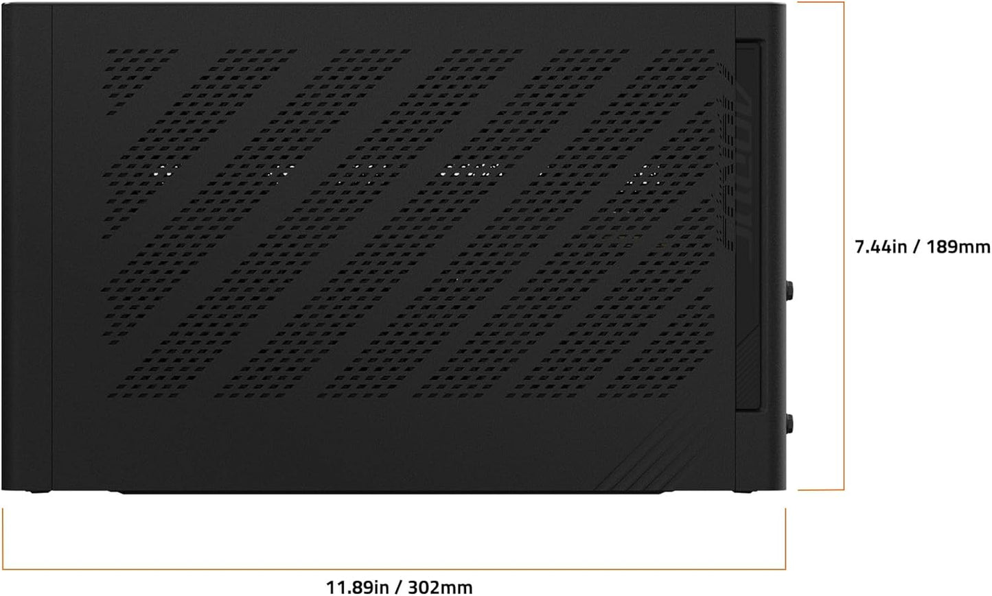 GIGABYTE AORUS RTX 5090 AI Box Graphics Card, WATERFORCE All-in-one Cooling System, Thunderbolt 5, USB-4, GV-N5090IXEB-32GD Video Card