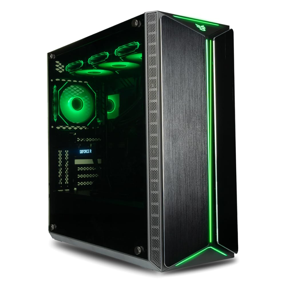 Mantis V2 - RTX 5090, Ryzen 9 9950X3D, 192GB DDR5 5600 RAM, 4TB NVMe Gen4 SSD, 10TB HDD, Windows 11 Pro, 3 Year Warranty, HDMI, RJ45, RGB Keyboard+Mouse, internal WiFi 7 + BT, Prebuilt Gaming Desktop
