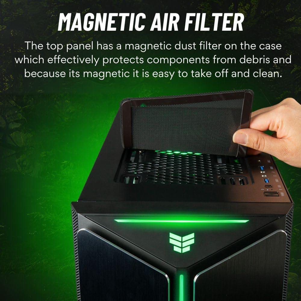 Mantis V2 - RTX 5090, Ryzen 9 9950X3D, 192GB DDR5 5600 RAM, 4TB NVMe Gen4 SSD, 10TB HDD, Windows 11 Pro, 3 Year Warranty, HDMI, RJ45, RGB Keyboard+Mouse, internal WiFi 7 + BT, Prebuilt Gaming Desktop
