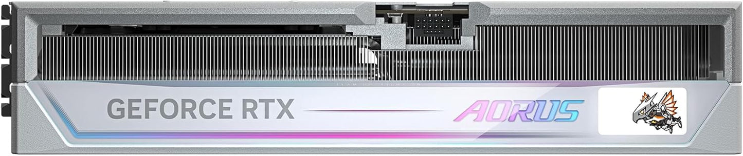 GIGABYTE AORUS GeForce RTX 5090 Master ICE 32G Graphics Card, WINDFORCE Cooling System, 32GB 512-bit GDDR7, GV-N5090AORUSM ICE-32GD Video Card