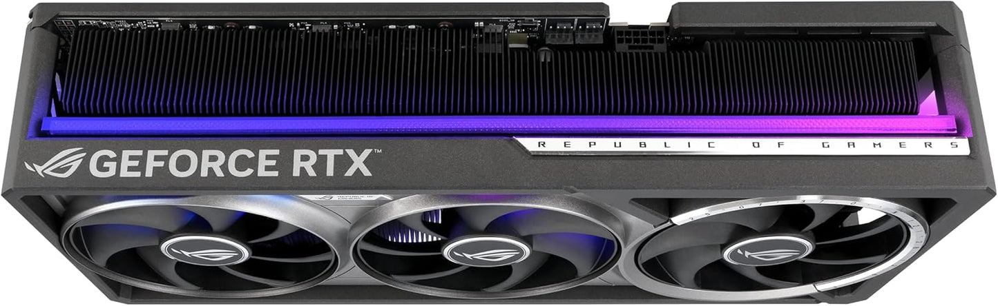 ASUS ROG Astral GeForce RTX™ 5080 OC Edition Gaming Graphics Card (PCIe® 5.0, 16GB GDDR7, HDMI®/DP 2.1, 3.8-Slot, 4-Fan Design, Axial-tech Fans, Patented Vapor Chamber, Phase-Change GPU Thermal pad)