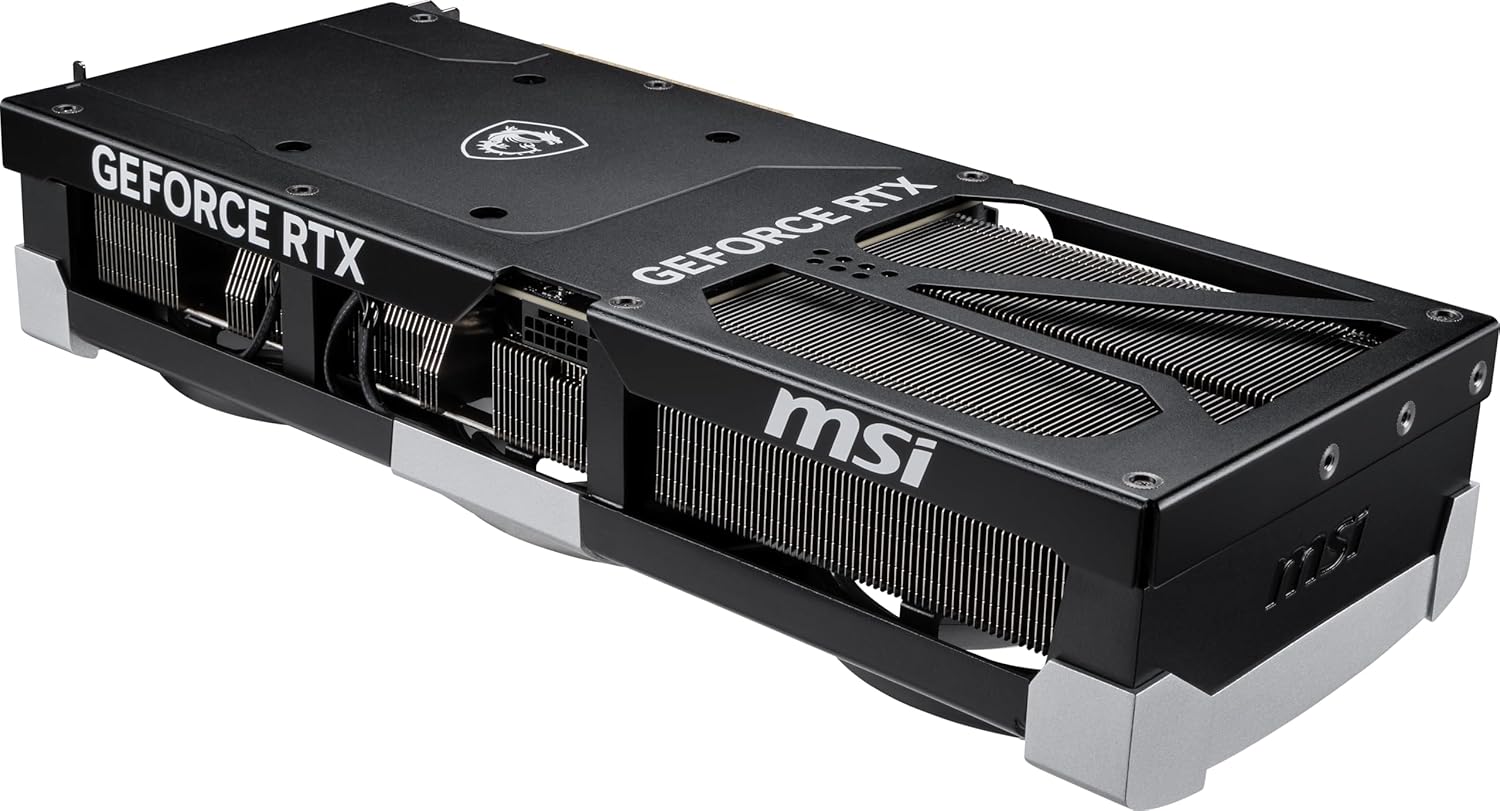 MSI Gaming RTX 5090 32G Ventus 3X OC Graphics Card (32GB GDDR7, 512-bit, Extreme Performance: 2452 MHz, DisplayPort x3 2.1a, HDMI 2.1b, NVIDIA Blackwell Architecture)