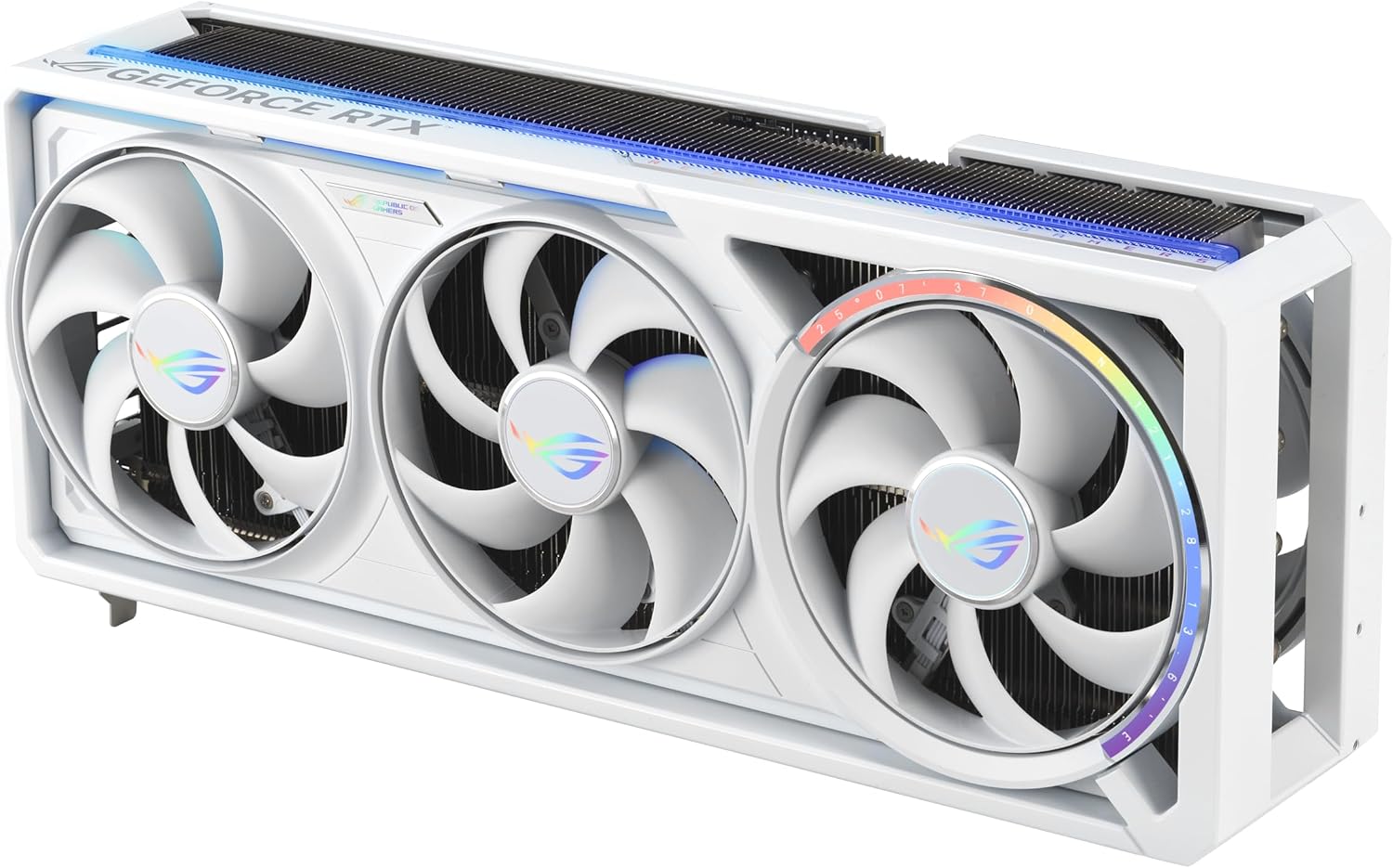 ASUS ROG Astral GeForce RTX™ 5080 16GB GDDR7 White OC Edition - Quad-Fan Graphics Card Delivering unprecedented Airflow and air Pressure for Optimal Performance