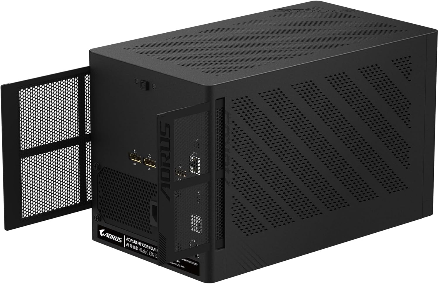 GIGABYTE AORUS RTX 5090 AI Box Graphics Card, WATERFORCE All-in-one Cooling System, Thunderbolt 5, USB-4, GV-N5090IXEB-32GD Video Card
