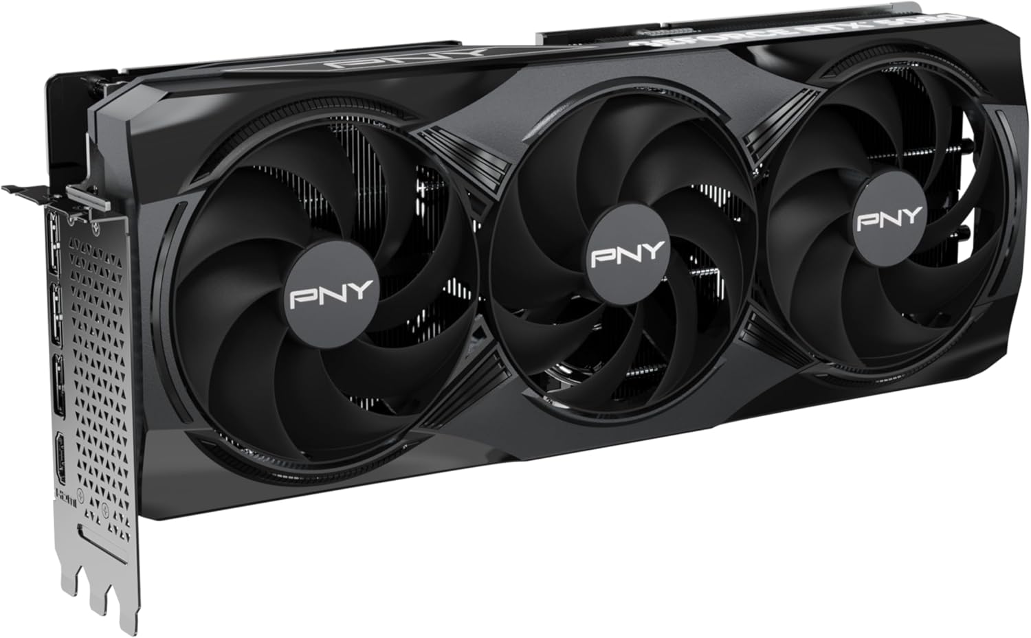 PNY NVIDIA GeForce RTX™ 5080 OC Triple Fan, Graphics Card (16GB GDDR7, 256-bit, Boost Speed: 2730 MHz, PCIe® 5.0, HDMI®/DP 2.1, 2.99-Slot, NVIDIA Blackwell Architecture, DLSS 4)