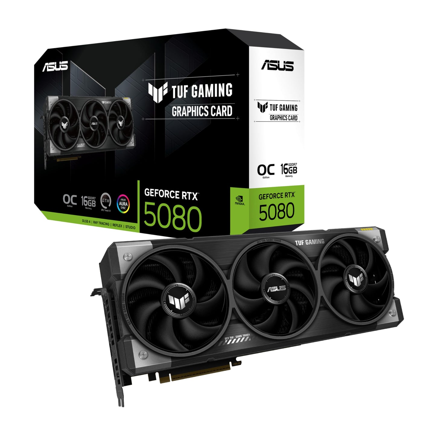 ASUS ROG Astral GeForce RTX™ 5080 16GB GDDR7 White OC Edition - Quad-Fan Graphics Card Delivering unprecedented Airflow and air Pressure for Optimal Performance