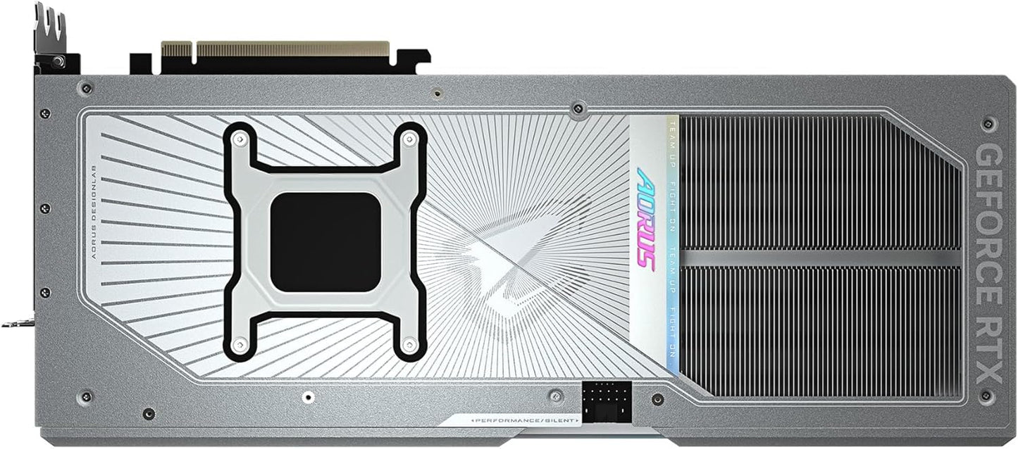 GIGABYTE AORUS GeForce RTX 5090 Master ICE 32G Graphics Card, WINDFORCE Cooling System, 32GB 512-bit GDDR7, GV-N5090AORUSM ICE-32GD Video Card