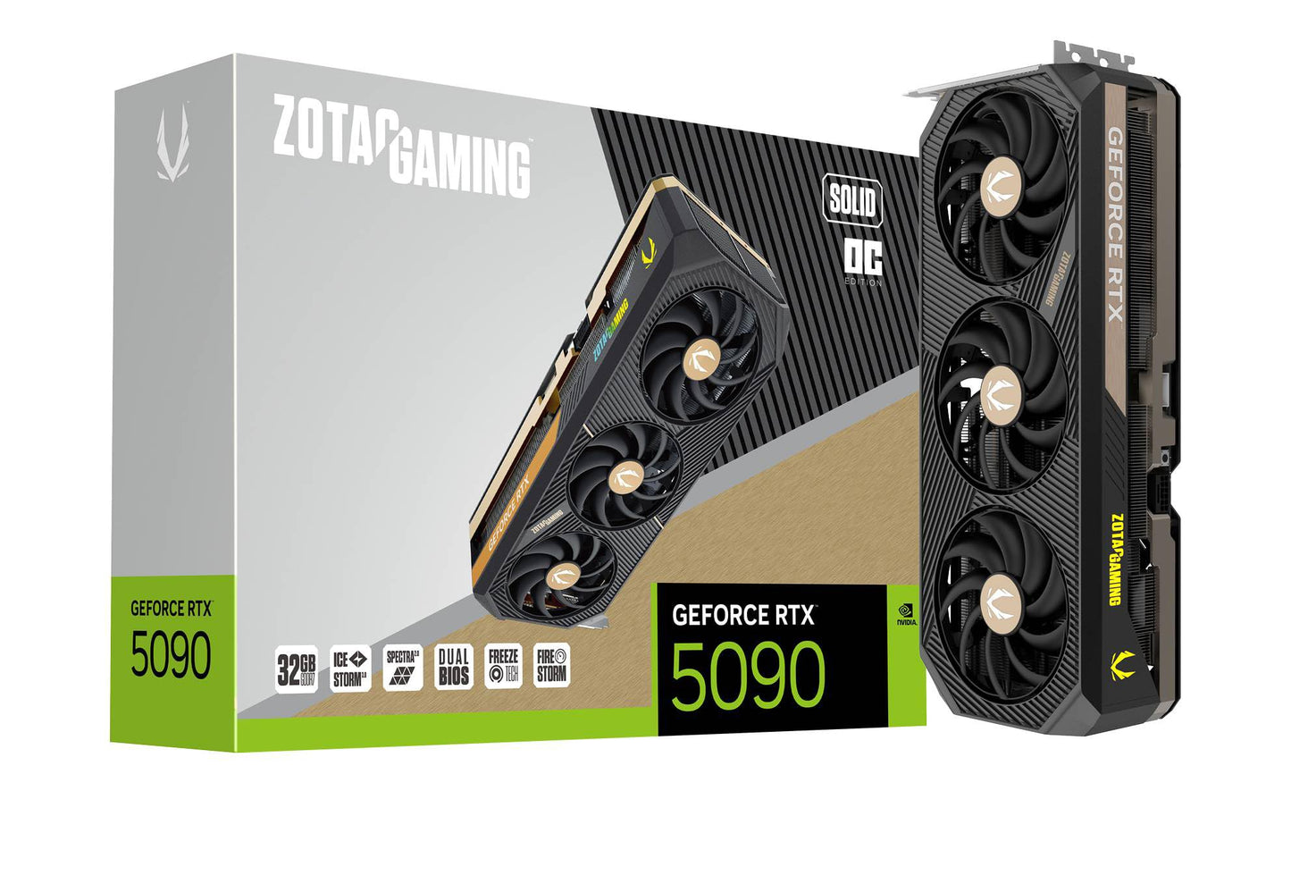 ZOTAC Gaming GeForce RTX 5090 AMP Extreme Infinity DLSS 4 32GB GDDR7 512-bit 28 Gbps PCIE 5.0 Gaming Graphics Card, IceStorm 3.0 Advanced Cooling, Spectra 2.0 ARGB Lighting, ZT-B50900B-10P