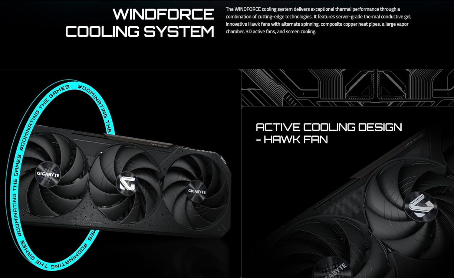 GIGABYTE GeForce RTX™ 5070 Ti Gaming OC 16GB GDDR7, Core Clock 2588 MHz (Reference: 2452 MHz), Memory Bus 256 bit, PCI-E 5.0 Bundle with Targus dockstation and Backpack Alienware.