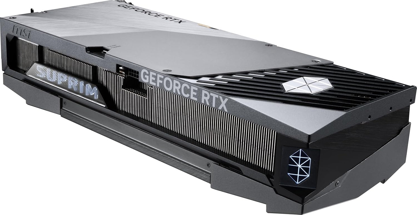 MSI Gaming RTX 5090 32G SUPRIM SOC Graphics Card (32GB GDDR7, 512-bit, Extreme Performance: 2580 MHz, DisplayPort x3 2.1a, HDMI 2.1b, NVIDIA Blackwell Architecture)