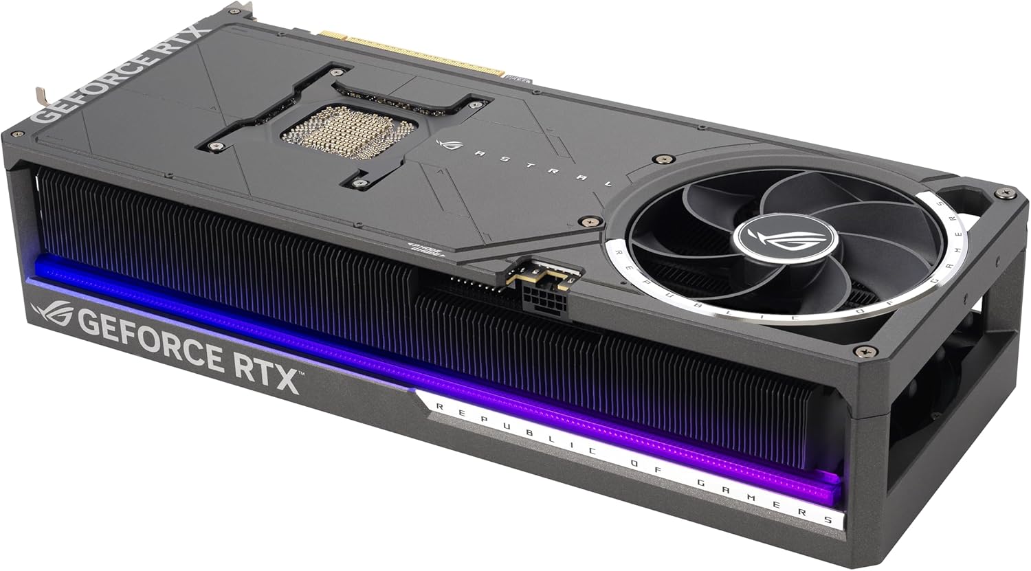 ASUS ROG Astral GeForce RTX™ 5090 OC Edition Gaming Graphics Card (PCIe® 5.0, 32GB GDDR7, HDMI®/DP 2.1, 3.8-Slot, 4-Fan Design, Axial-tech Fans, Patented Vapor Chamber, Phase-Change GPU Thermal pad)