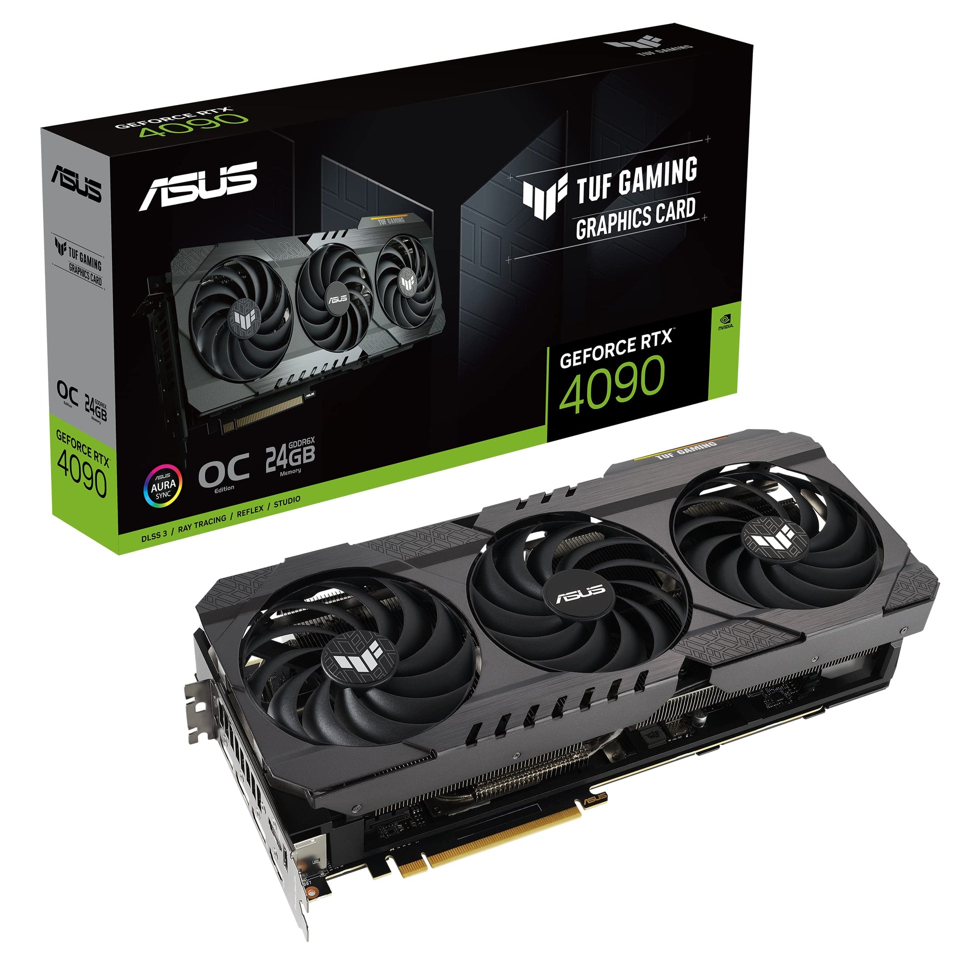 ASUS ROG Astral GeForce RTX™ 5090 OC Edition Gaming Graphics Card (PCIe® 5.0, 32GB GDDR7, HDMI®/DP 2.1, 3.8-Slot, 4-Fan Design, Axial-tech Fans, Patented Vapor Chamber, Phase-Change GPU Thermal pad)