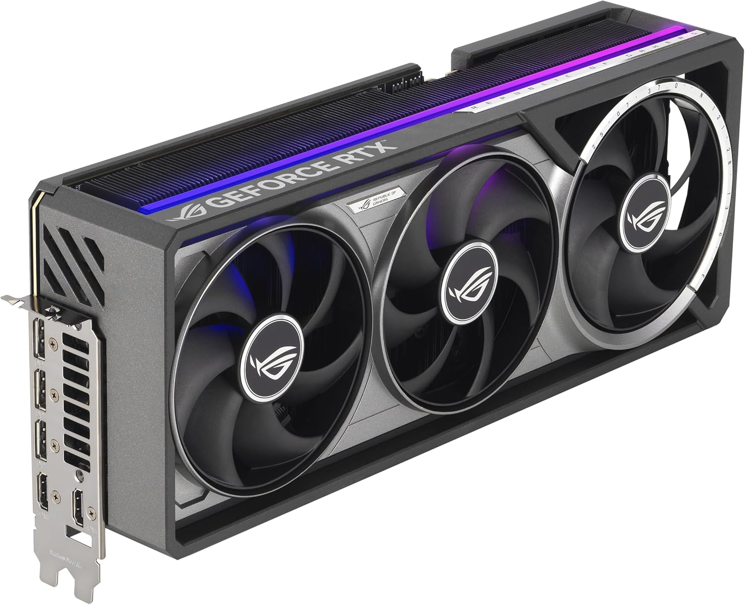 ASUS ROG Astral GeForce RTX™ 5080 OC Edition Gaming Graphics Card (PCIe® 5.0, 16GB GDDR7, HDMI®/DP 2.1, 3.8-Slot, 4-Fan Design, Axial-tech Fans, Patented Vapor Chamber, Phase-Change GPU Thermal pad)