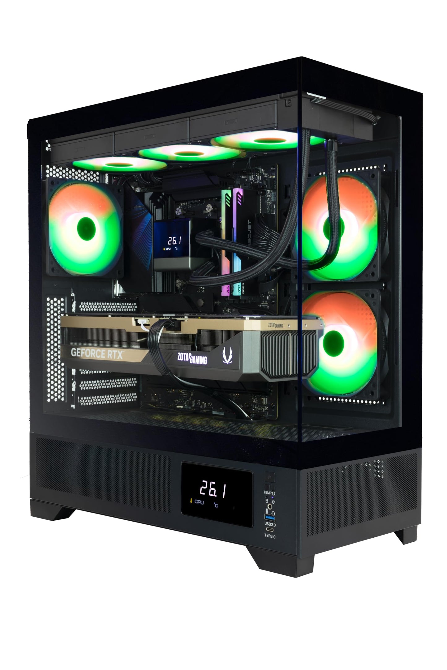 ZOTAC Gaming GeForce RTX 5080 Solid CORE OC DLSS 4 16GB GDDR7 256-bit 30 Gbps PCIE 5.0 Gaming Graphics Card, IceStorm 3.0 Advanced Cooling, Spectra RGB Lighting, ZT-B50800J2-10P