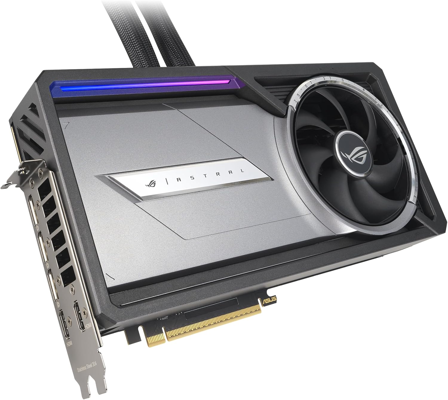 ASUS ROG Astral LC GeForce RTX™ 5090 32GB GDDR7 OC Edition – Experience Fluid Force with a 360mm AIO Cooler for Optimal Performance That can Achieve The Highest GPU Boost Clock