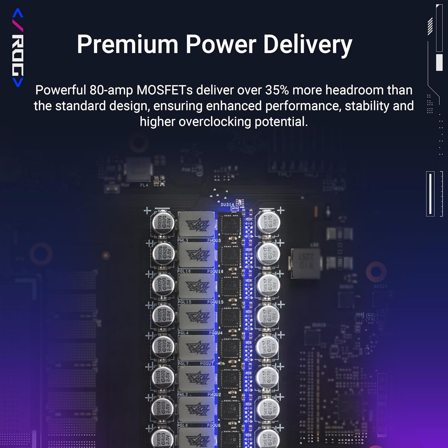 ASUS ROG Astral GeForce RTX™ 5080 OC Edition Gaming Graphics Card (PCIe® 5.0, 16GB GDDR7, HDMI®/DP 2.1, 3.8-Slot, 4-Fan Design, Axial-tech Fans, Patented Vapor Chamber, Phase-Change GPU Thermal pad)