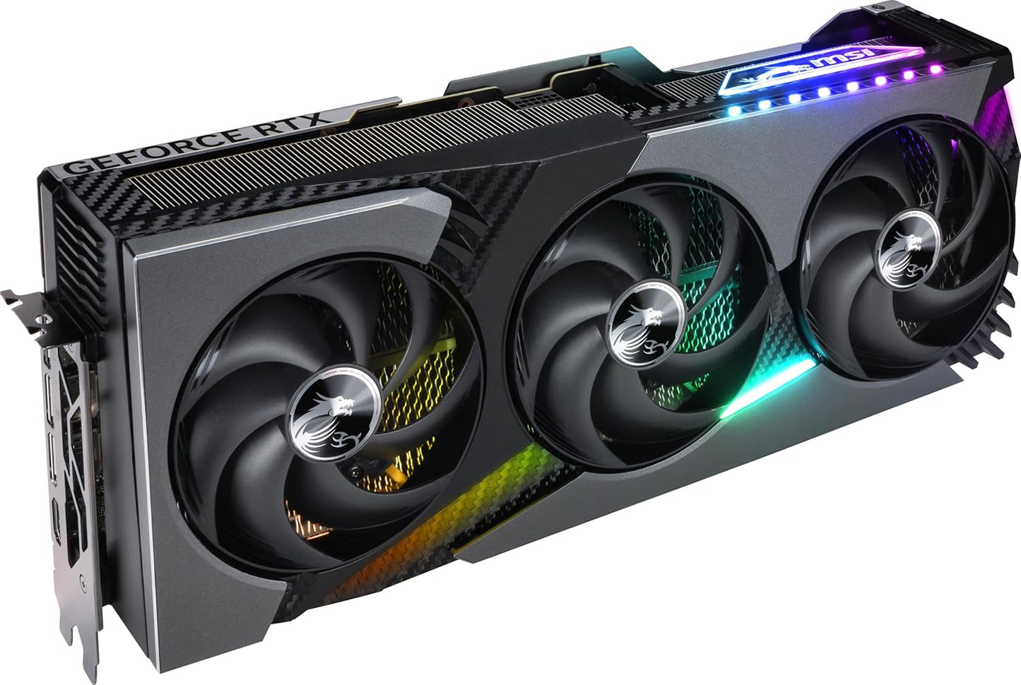MSI Gaming RTX 5090 32G Vanguard SOC Graphics Card (32GB GDDR7, 512-bit, Extreme Performance: 2527 MHz, DisplayPort x3 2.1a, HDMI 2.1b, NVIDIA Blackwell Architecture)