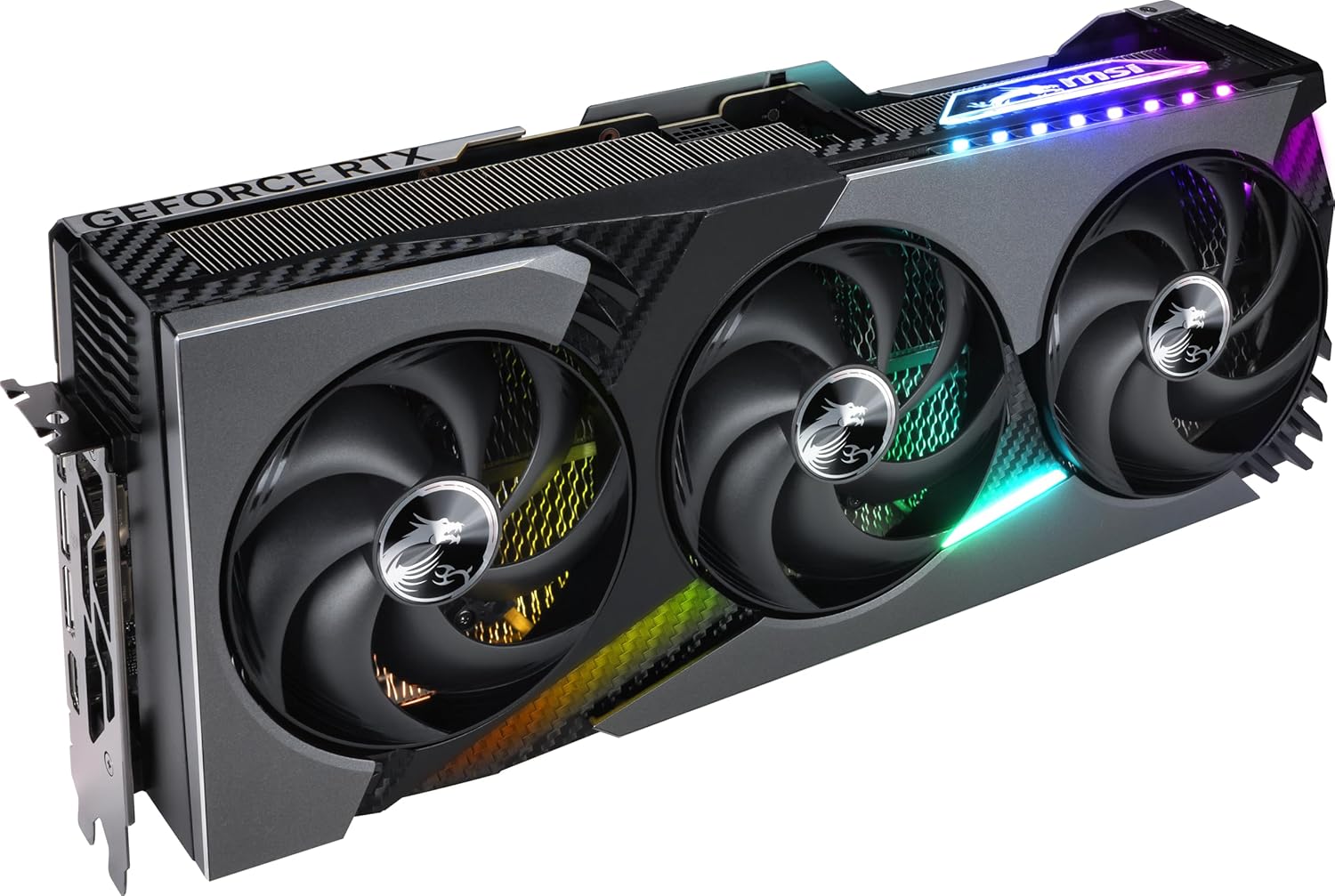 MSI Gaming RTX 5090 32G Vanguard SOC Graphics Card (32GB GDDR7, 512-bit, Extreme Performance: 2527 MHz, DisplayPort x3 2.1a, HDMI 2.1b, NVIDIA Blackwell Architecture)