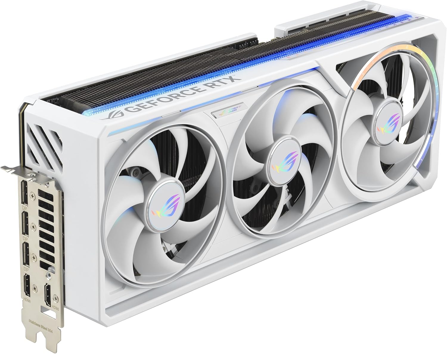 ASUS ROG Astral GeForce RTX™ 5080 16GB GDDR7 White OC Edition - Quad-Fan Graphics Card Delivering unprecedented Airflow and air Pressure for Optimal Performance