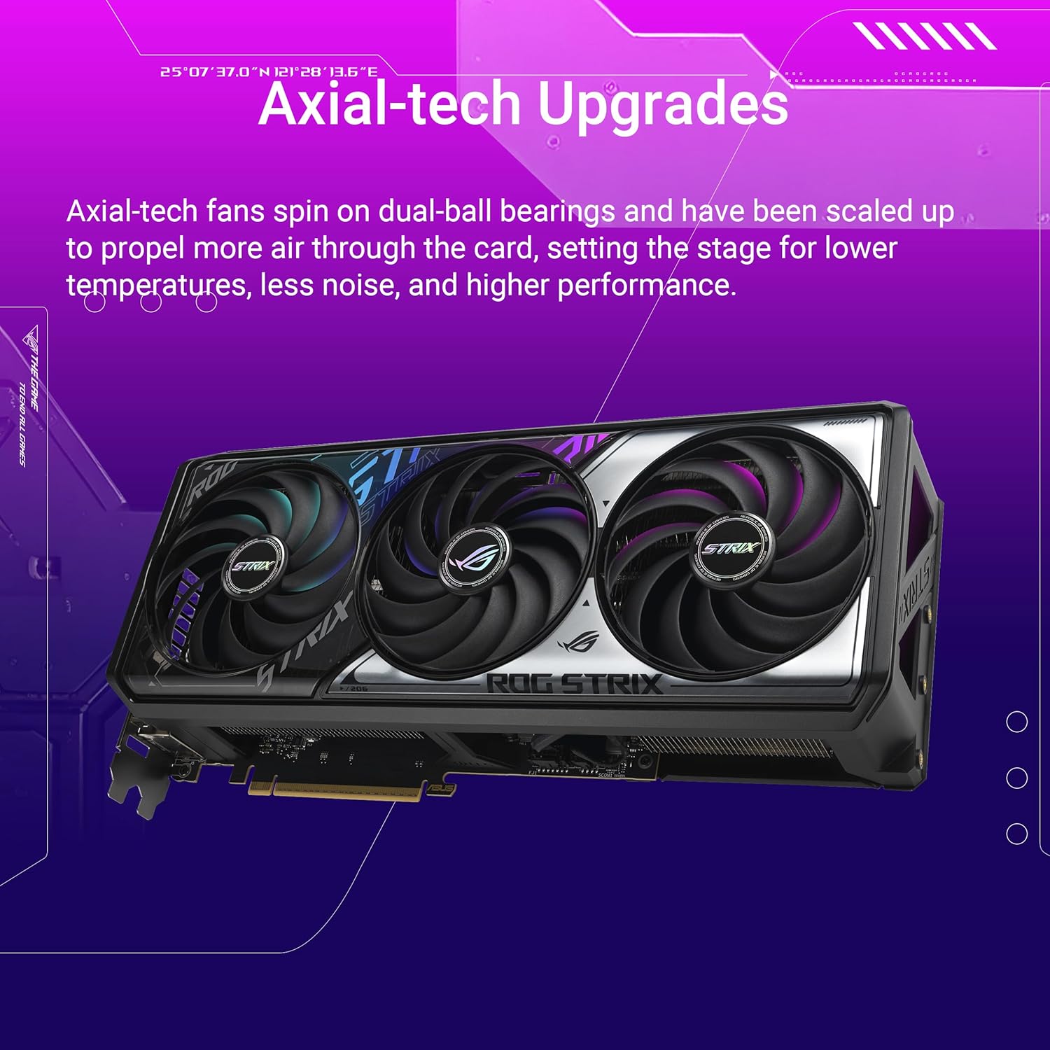 ASUS ROG Strix GeForce RTX 5070 Ti OC Edition 16GB GDDR7 Graphics Card (PCIe 5.0, HDMI/DP 2.1, 3.2-slot, Axial-tech fans, MaxContact design with vapor chamber, phase-change GPU thermal pad, aura sync)