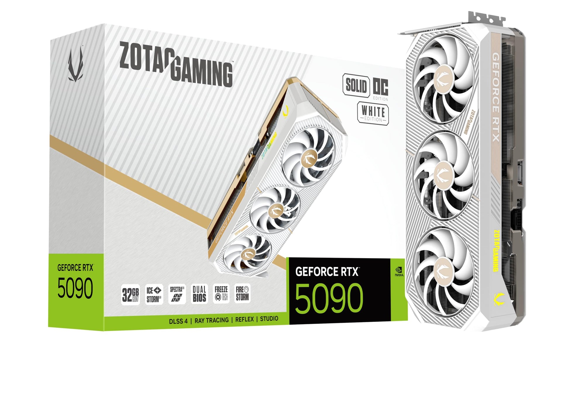 ZOTAC Gaming GeForce RTX 5090 AMP Extreme Infinity DLSS 4 32GB GDDR7 512-bit 28 Gbps PCIE 5.0 Gaming Graphics Card, IceStorm 3.0 Advanced Cooling, Spectra 2.0 ARGB Lighting, ZT-B50900B-10P