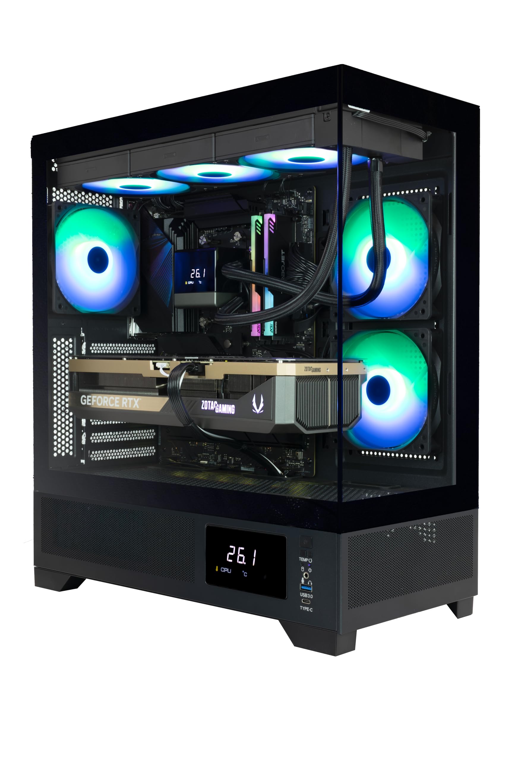 ZOTAC Gaming GeForce RTX 5090 AMP Extreme Infinity DLSS 4 32GB GDDR7 512-bit 28 Gbps PCIE 5.0 Gaming Graphics Card, IceStorm 3.0 Advanced Cooling, Spectra 2.0 ARGB Lighting, ZT-B50900B-10P