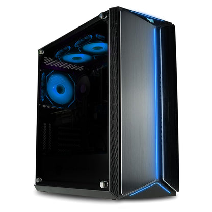 Mantis V2 - RTX 5090, Ryzen 9 9950X3D, 192GB DDR5 5600 RAM, 4TB NVMe Gen4 SSD, 10TB HDD, Windows 11 Pro, 3 Year Warranty, HDMI, RJ45, RGB Keyboard+Mouse, internal WiFi 7 + BT, Prebuilt Gaming Desktop