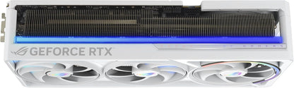 ASUS ROG Astral GeForce RTX™ 5080 16GB GDDR7 White OC Edition - Quad-Fan Graphics Card Delivering unprecedented Airflow and air Pressure for Optimal Performance