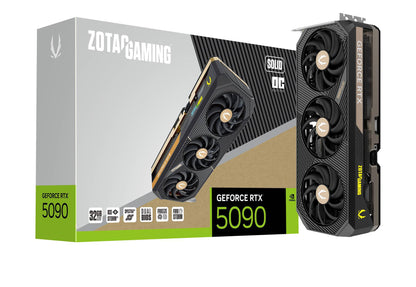 ZOTAC Gaming GeForce RTX 5090 AMP Extreme Infinity DLSS 4 32GB GDDR7 512-bit 28 Gbps PCIE 5.0 Gaming Graphics Card, IceStorm 3.0 Advanced Cooling, Spectra 2.0 ARGB Lighting, ZT-B50900B-10P