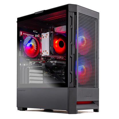 Skytech Gaming Aqua Desktop PC, Ryzen 7 7800X3D 4.2 GHz (5GHz), AMD RX 9060XT 16GB, 1TB Gen4 NVMe SSD, 32GB DDR5 RAM 5200 RGB, 850W Gold ATX 3 PSU, 360mm ARGB AIO, Wi-Fi, Win 11